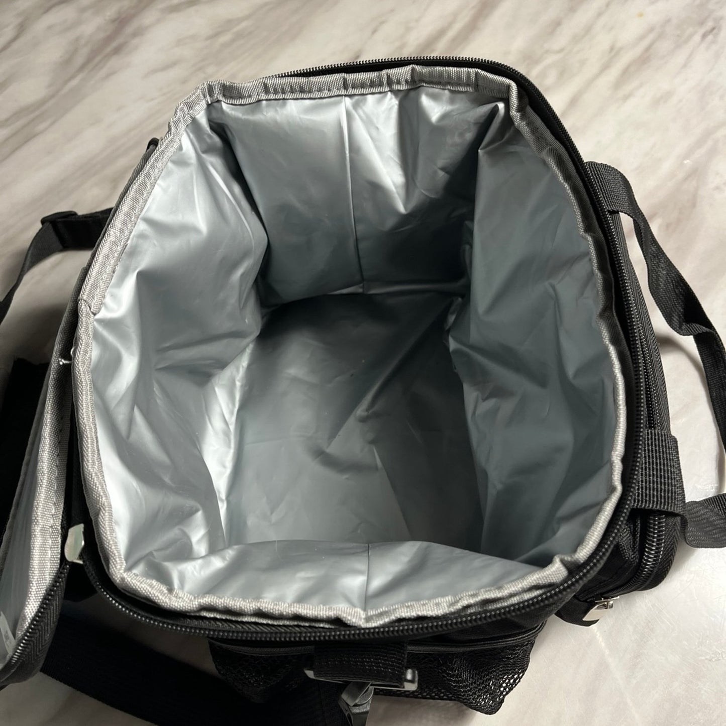 Lifewit 12 Can Large Lunch Bag Insulated Lunch Box Cooler Bag, Black