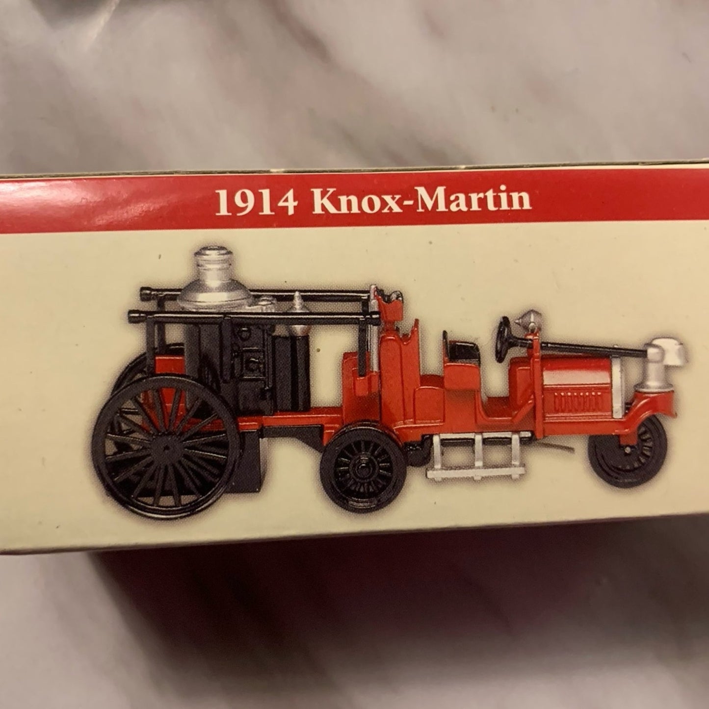 1914 Knox Martin Readers Digest Scale Model Collectable Fire Engine Truck