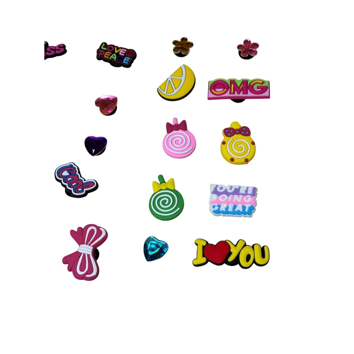 Crocs Shoe Charms Lot of 30 Jibbitz Charms Several Kinds and Variety