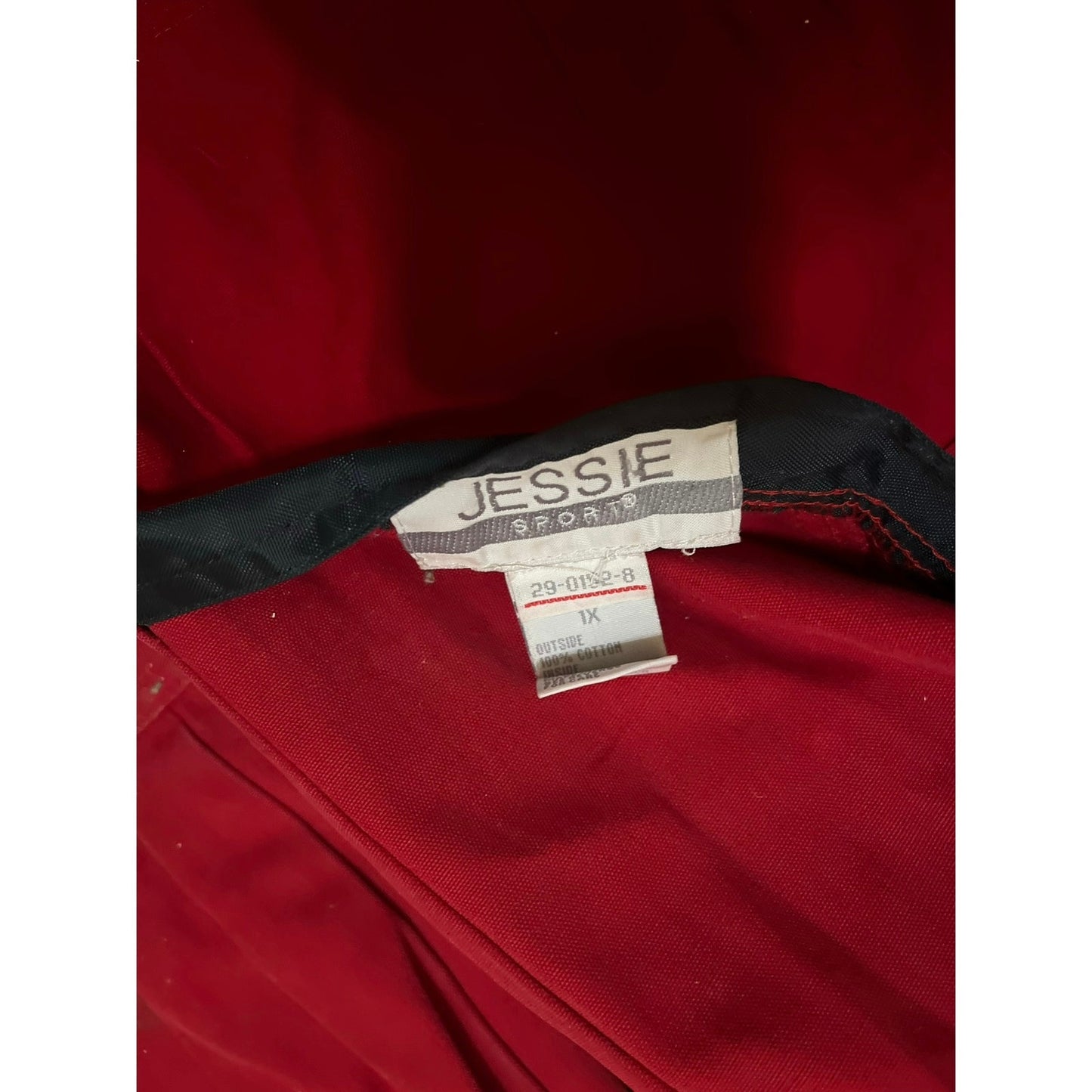 Jessie Sport reversible Reversible Red / Navy Jacket Size 1X