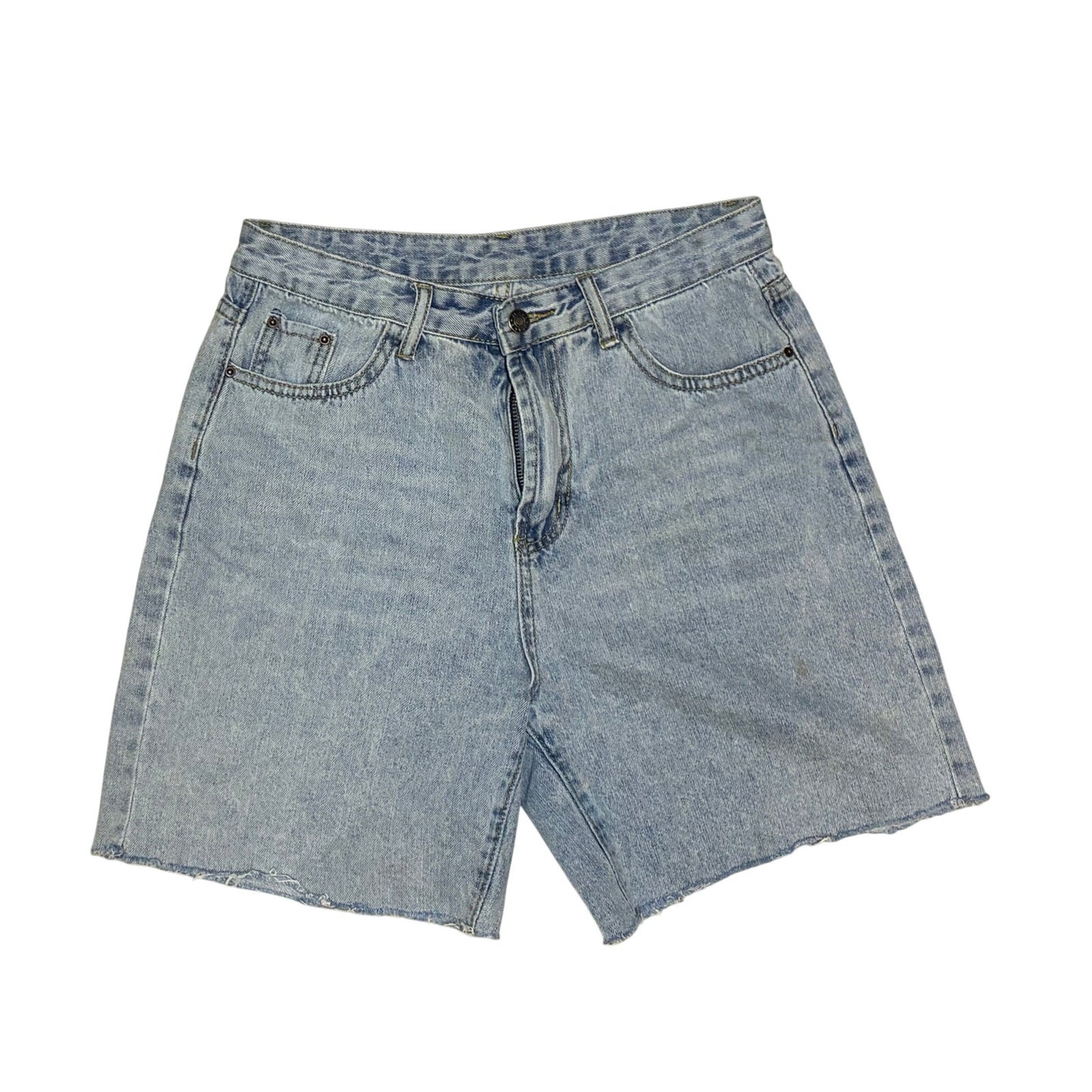SHEIN Women’s Light Blue Jeans Shorts Size Medium