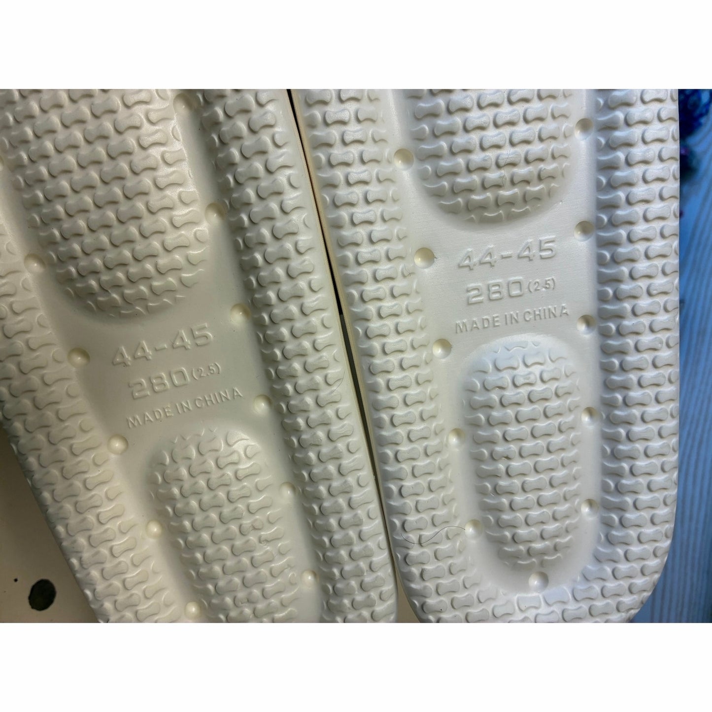 Foot Massager Tools Slippers,for Men Shower Sandals Size 8 White