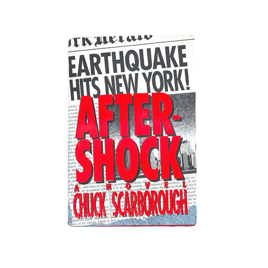 Aftershock Chuck Scarborough Hardcover Book