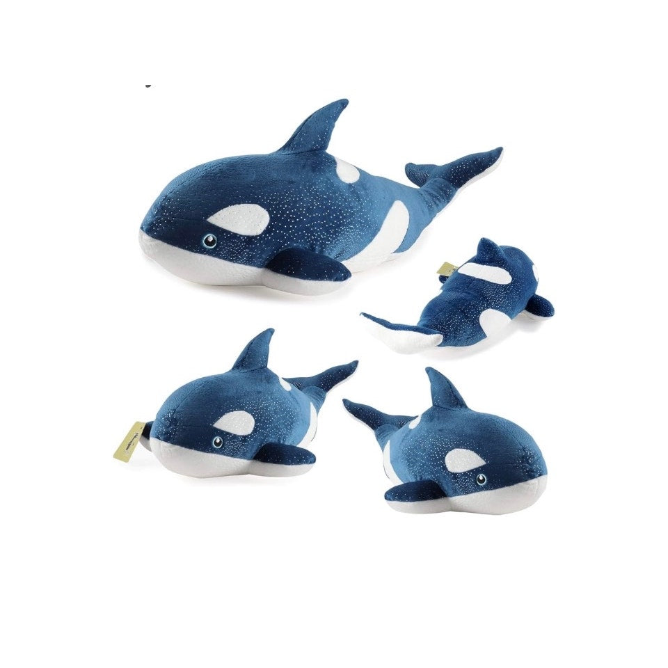 Koltose by Mash Orca Killer Whale Stuffed Animal,18 inch Large Blue Killer Whale