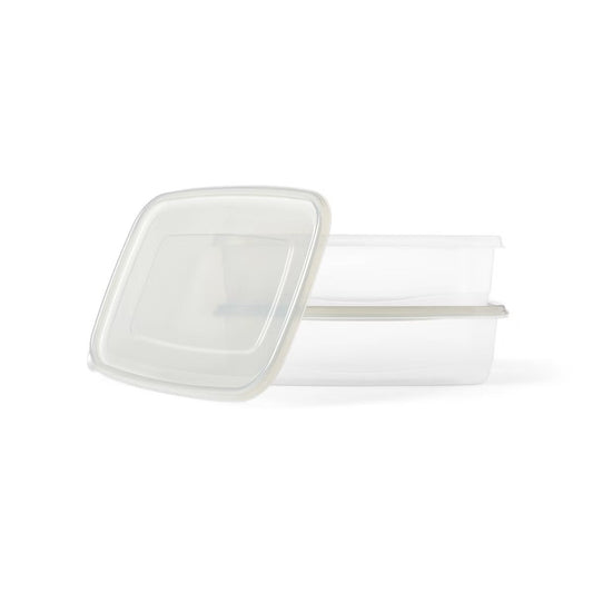 Large Rectangle Food Storage Containers 128oz • 3785 ml • 16 cups