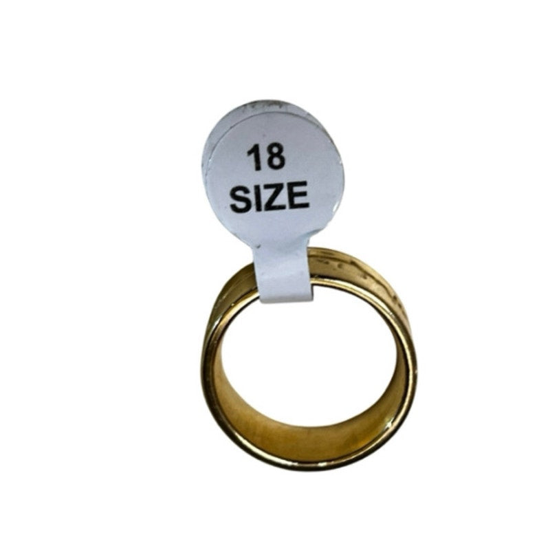 Heartbreak Carved Stainless Gold Ring
