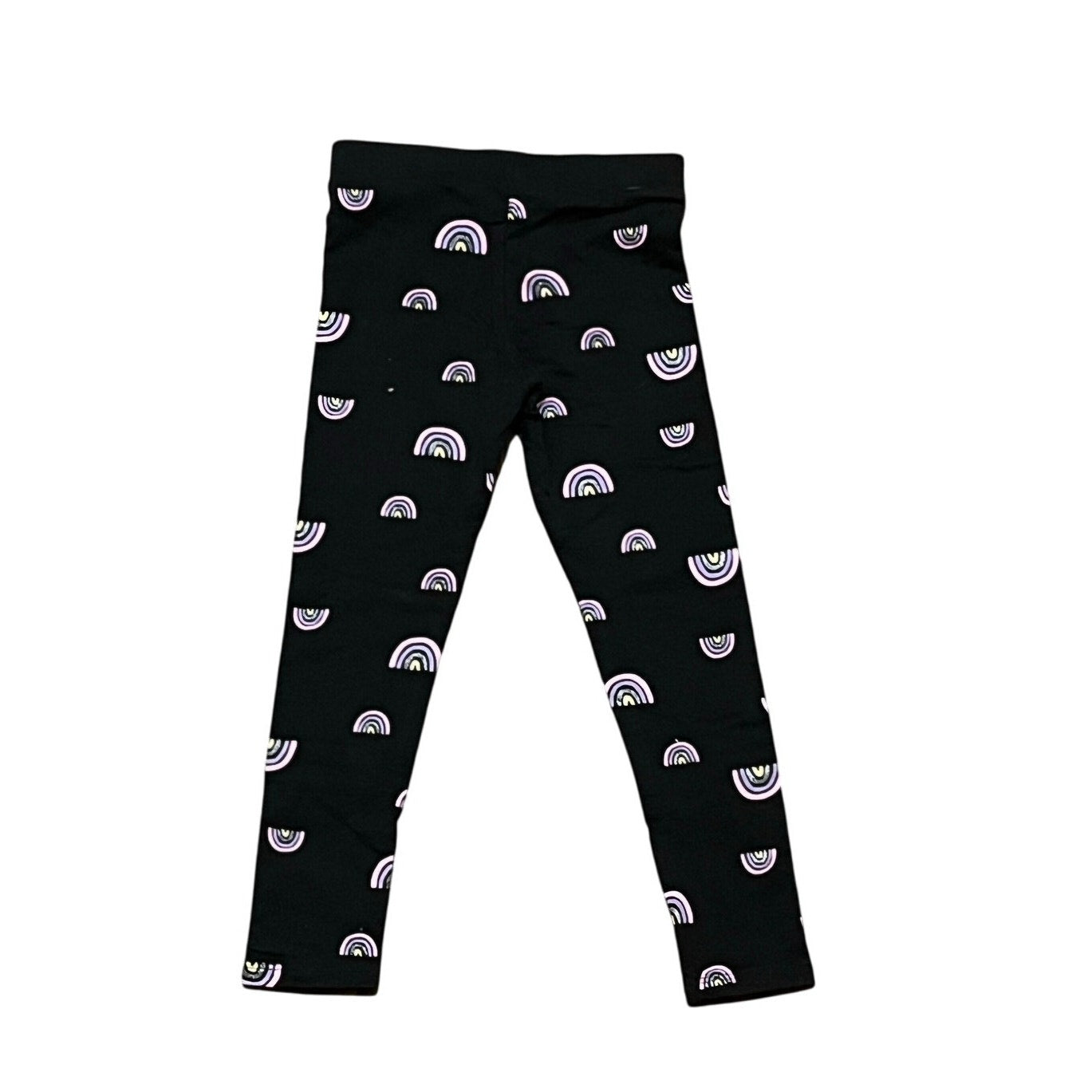 H & M kids Leggings With Rainbow On Them Size 5T