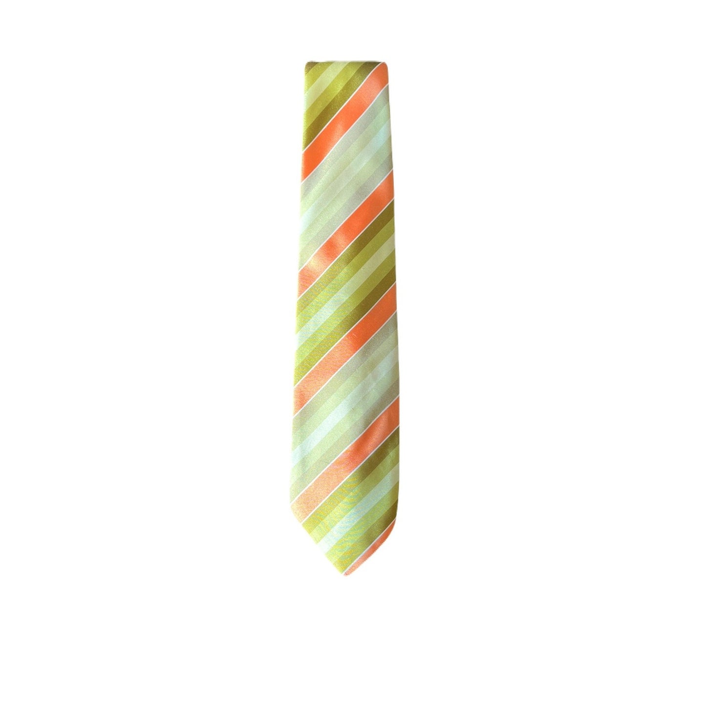 Green & Peach Men’s Tie
