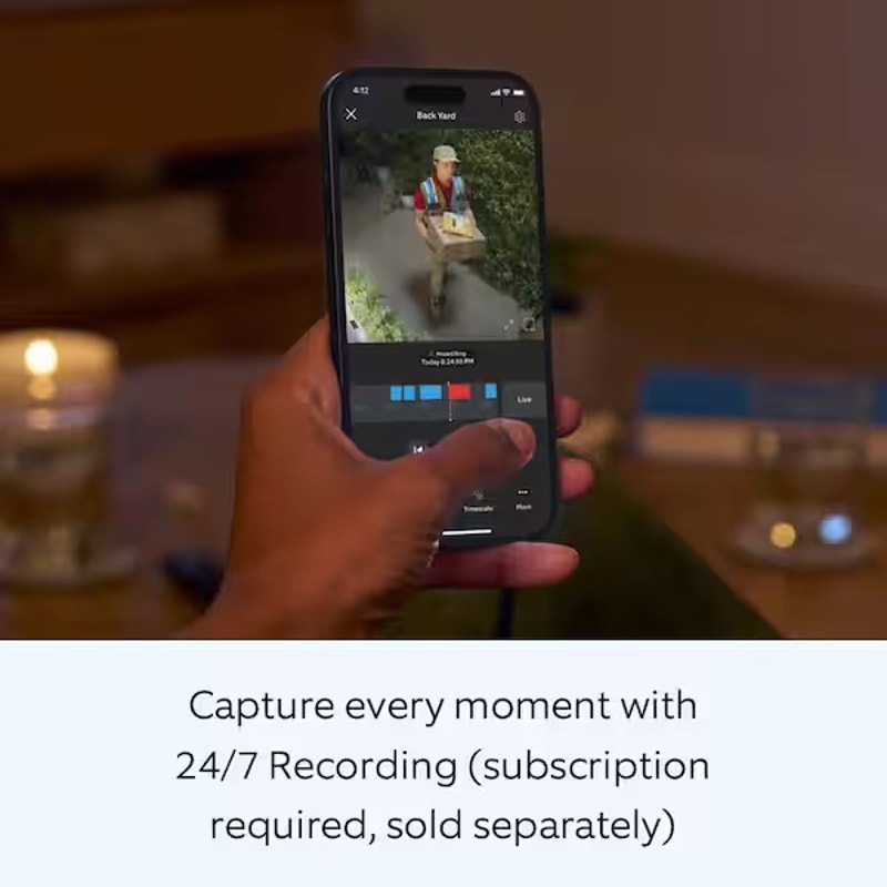 Outdoor Cam Plus, Battery Security Camera with 2K Video, Low-Light Sight