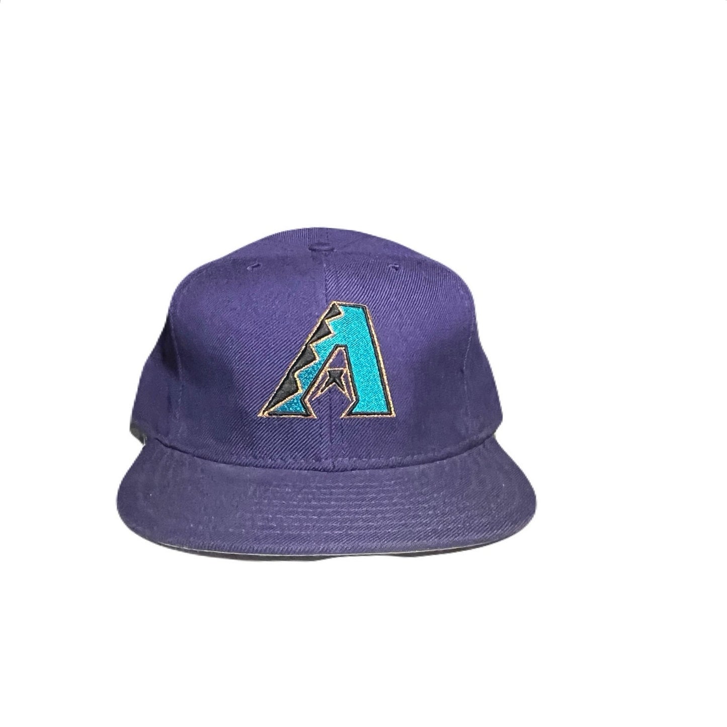 New Era Purple & Black As Hat Size 7 1/2 In Good Condition