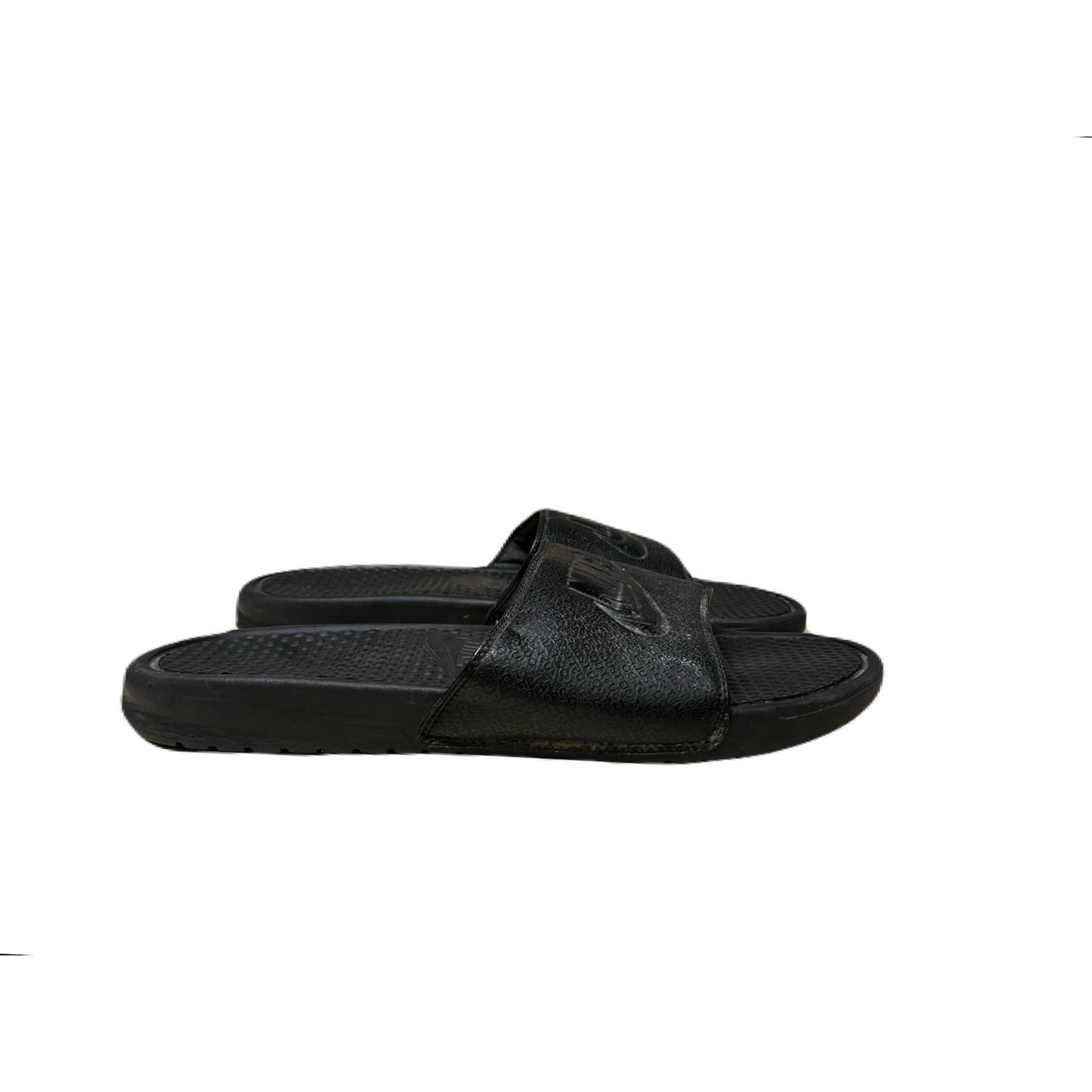 Nike Black Slippers Size 11