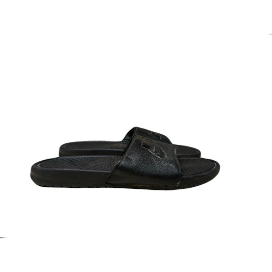 Nike Black Slippers Size 11