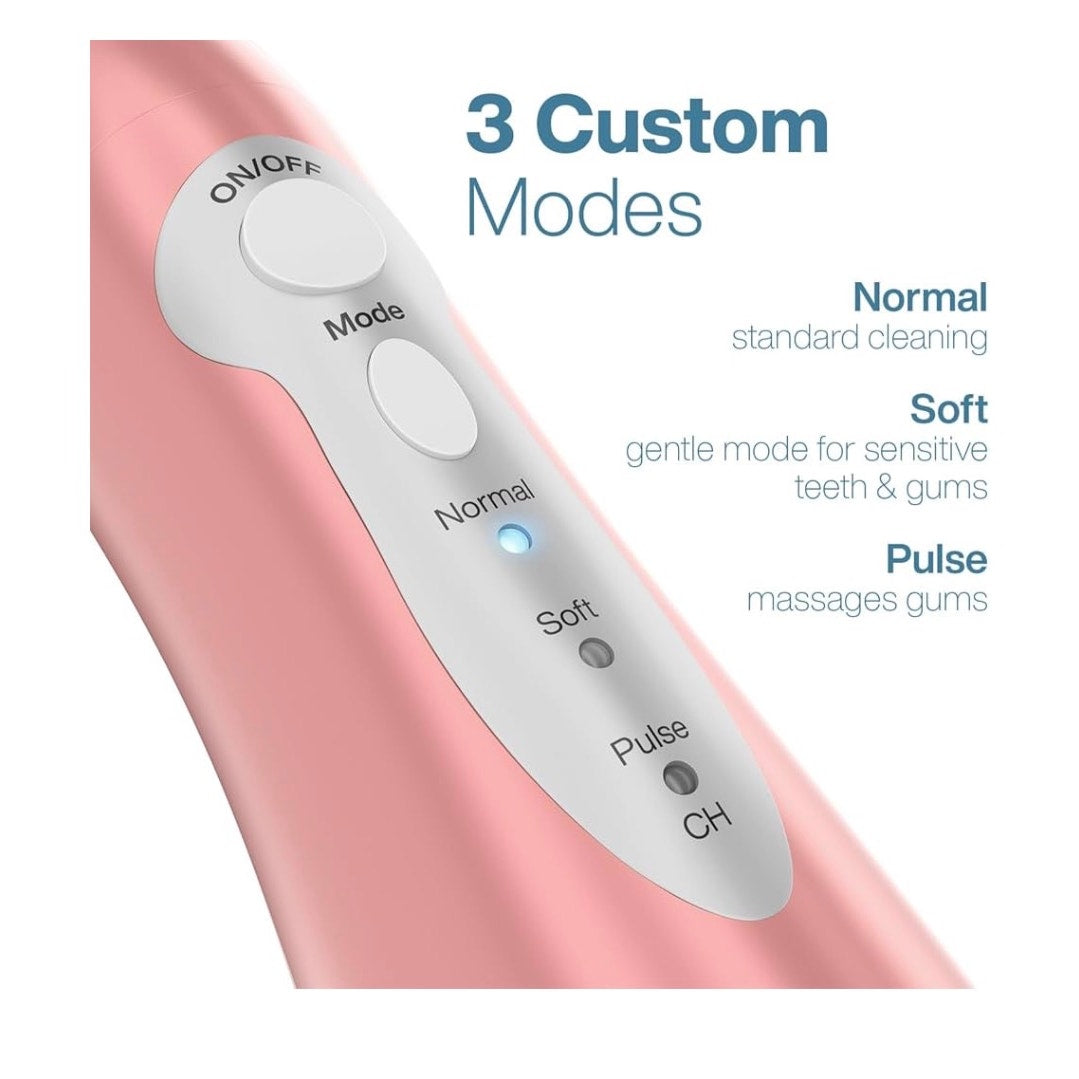 AquaSonic Water Flosser -Cordless Rechargeable Water Flossers for Teeth Cleaning