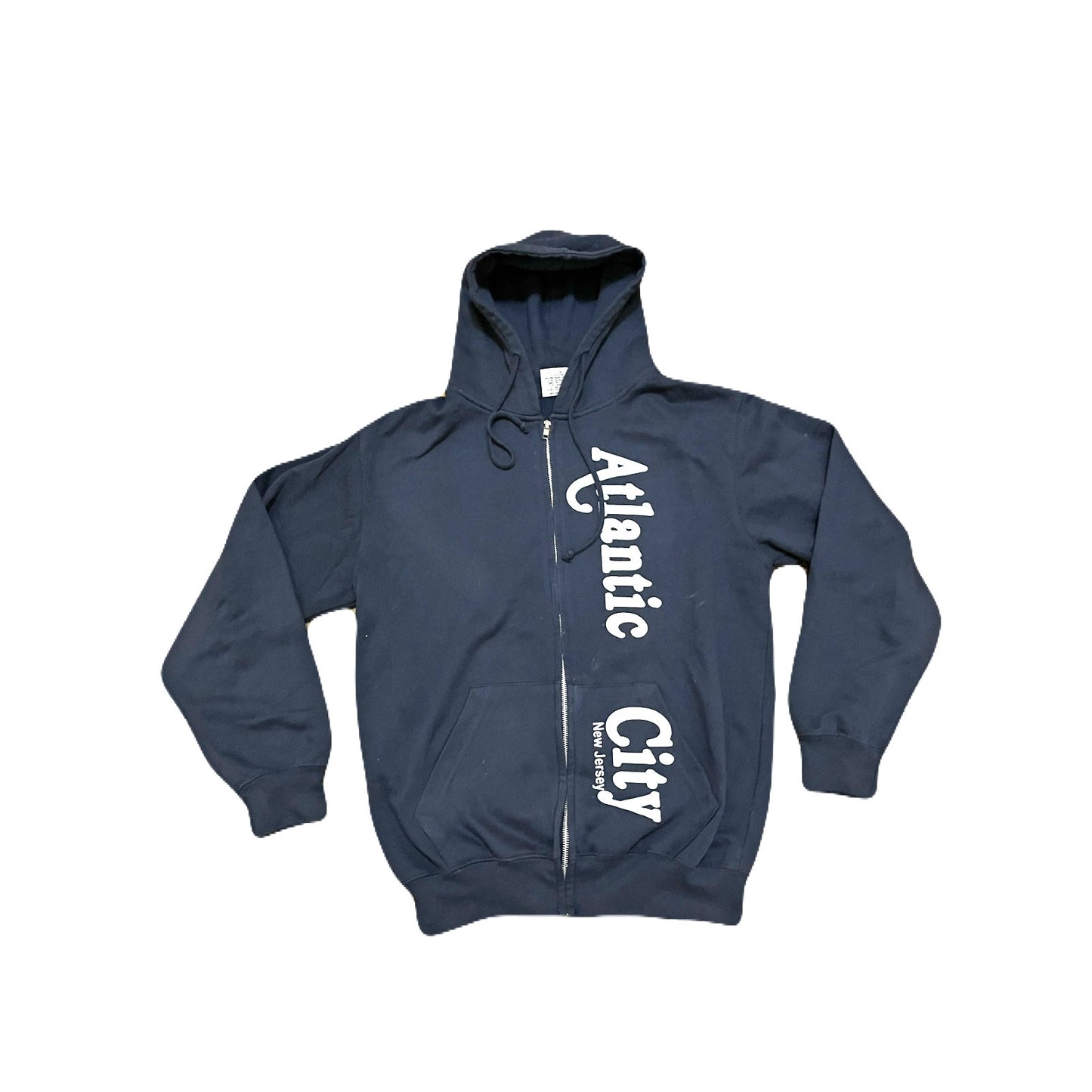 Atlantic City Navy sweater hoodie Size Small
