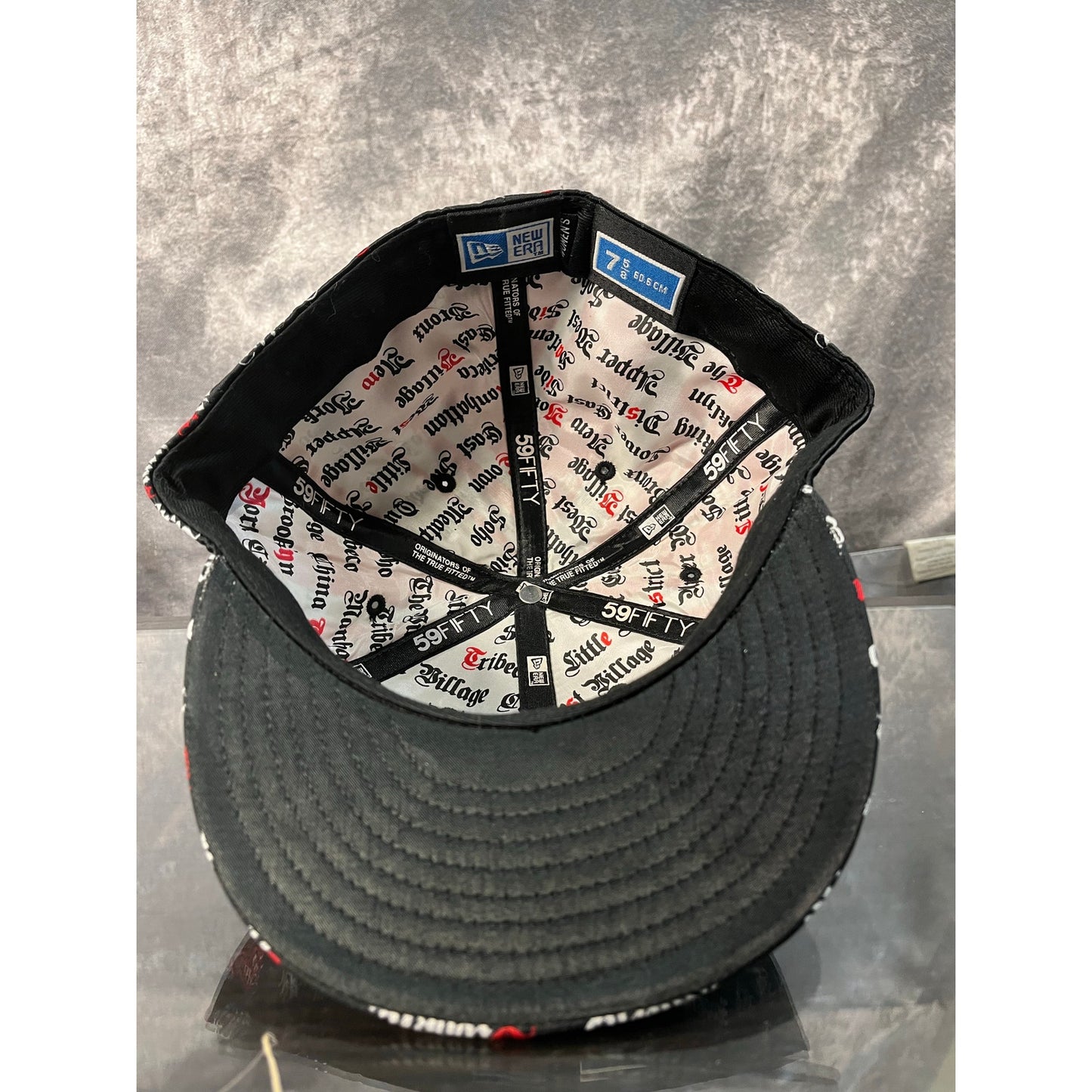 New Era  New York Boroughs - Women's Black Fitted Baseball Cap 7 5/8 Black