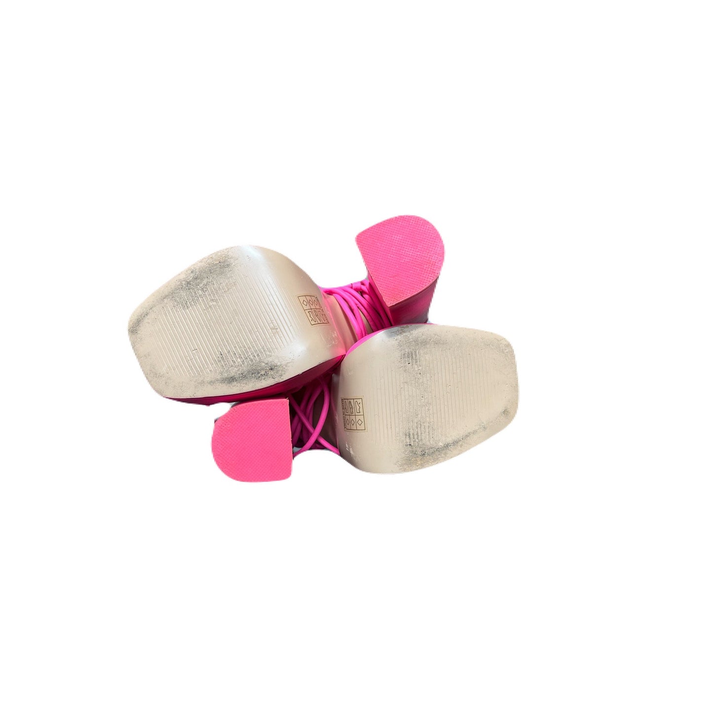 Size 5 Public Desire Women’s Pink Heels 6” Heels