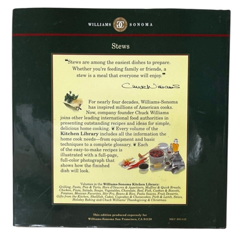Stews Williams-Sonoma Kitchen Library book