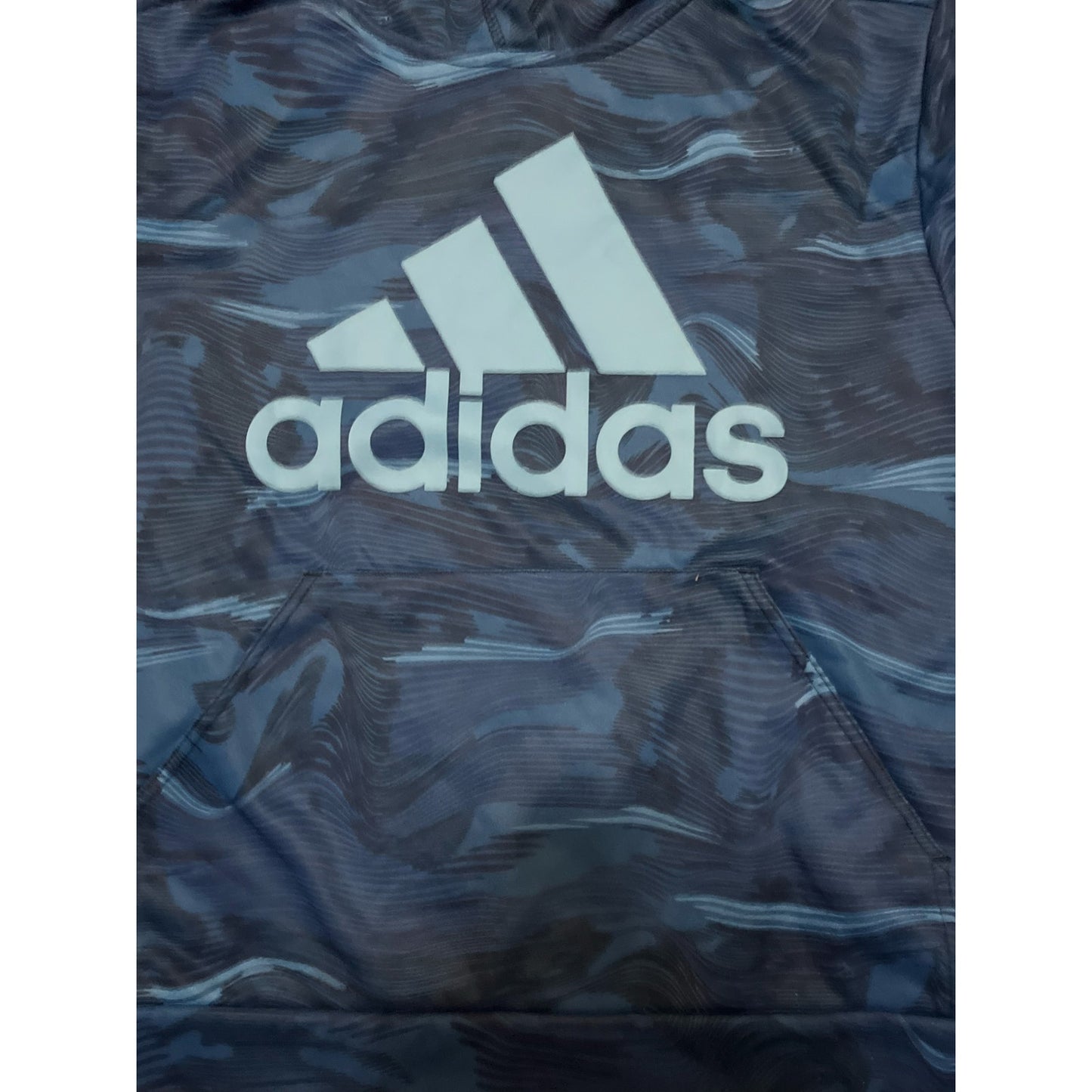 Adidas Blue kids Hoodie Size 14/16