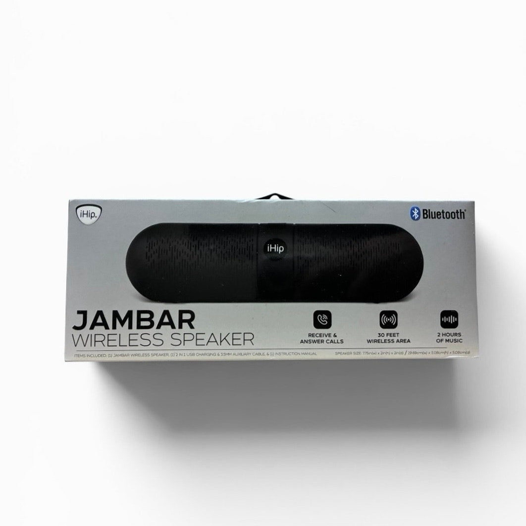 Jambar Wireless Speakers Black New