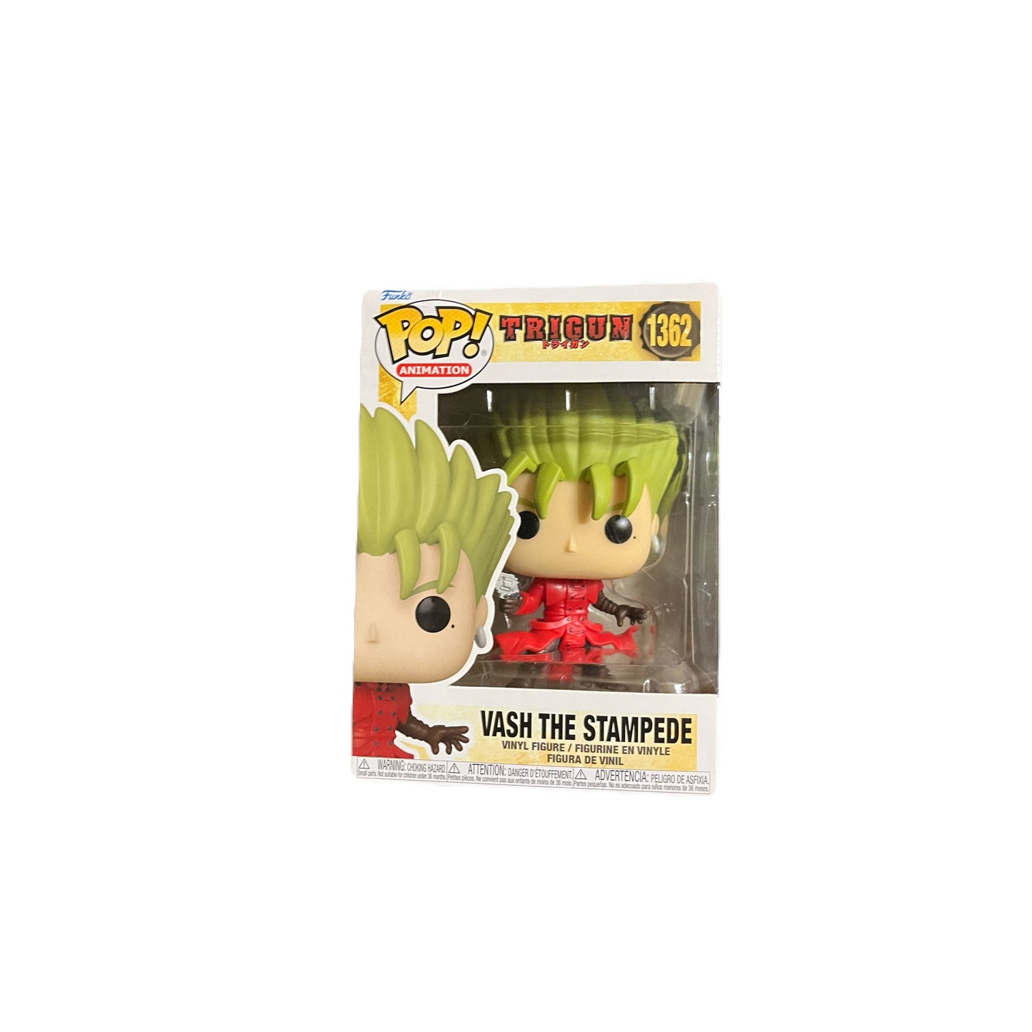 Vash The Stampede Funko Pop 1362 Trigun