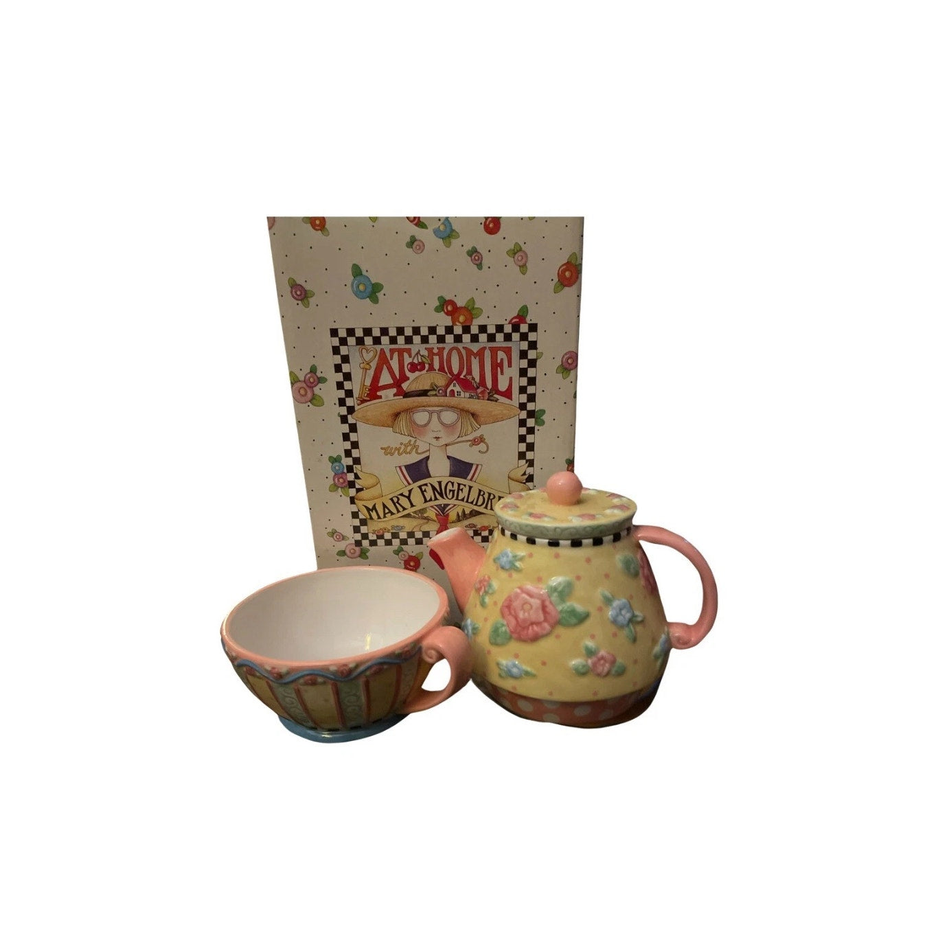 Mary Engelbreit Tea for One 2000 ME Ink Michel & Company - NIB