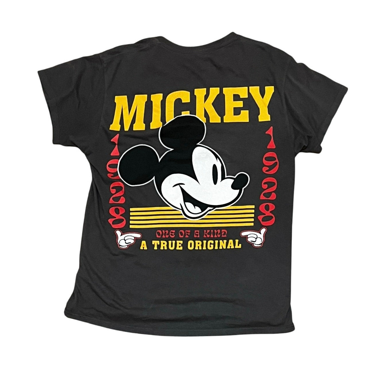 Mickey Mouse Since 1928 Gray Men’s T-Shirt Size Medium