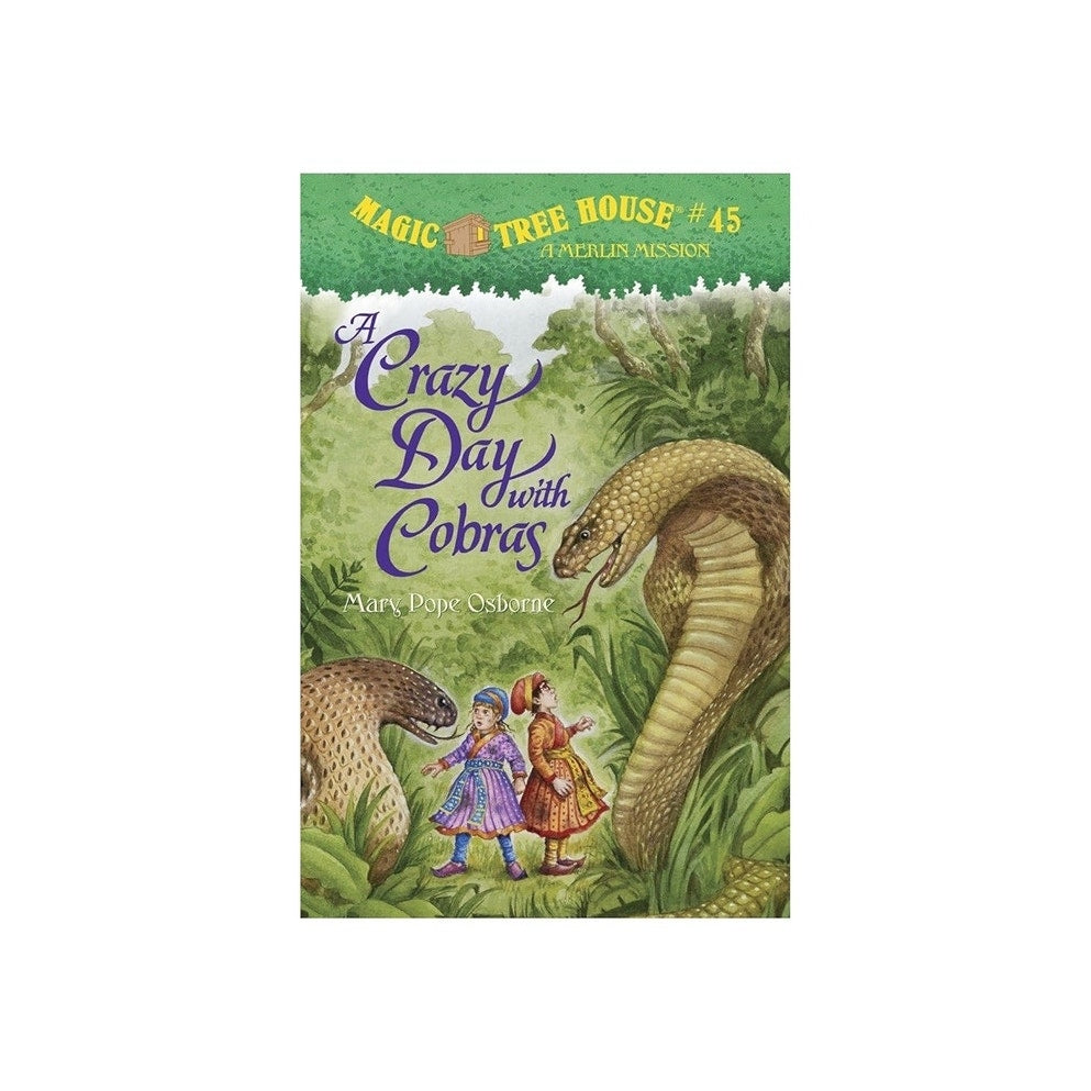 Magic Tree House #45 a Crazy Day With Cobras Hardcovver book