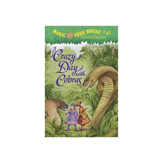 Magic Tree House #45 a Crazy Day With Cobras Hardcovver book