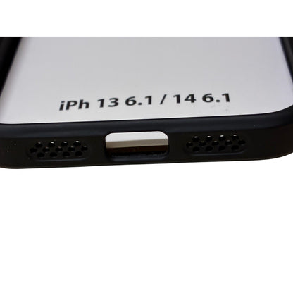 Simple and Fashion Black I Phone 
13 6.1/14 6.1 Bracket Magsafe Phone Case