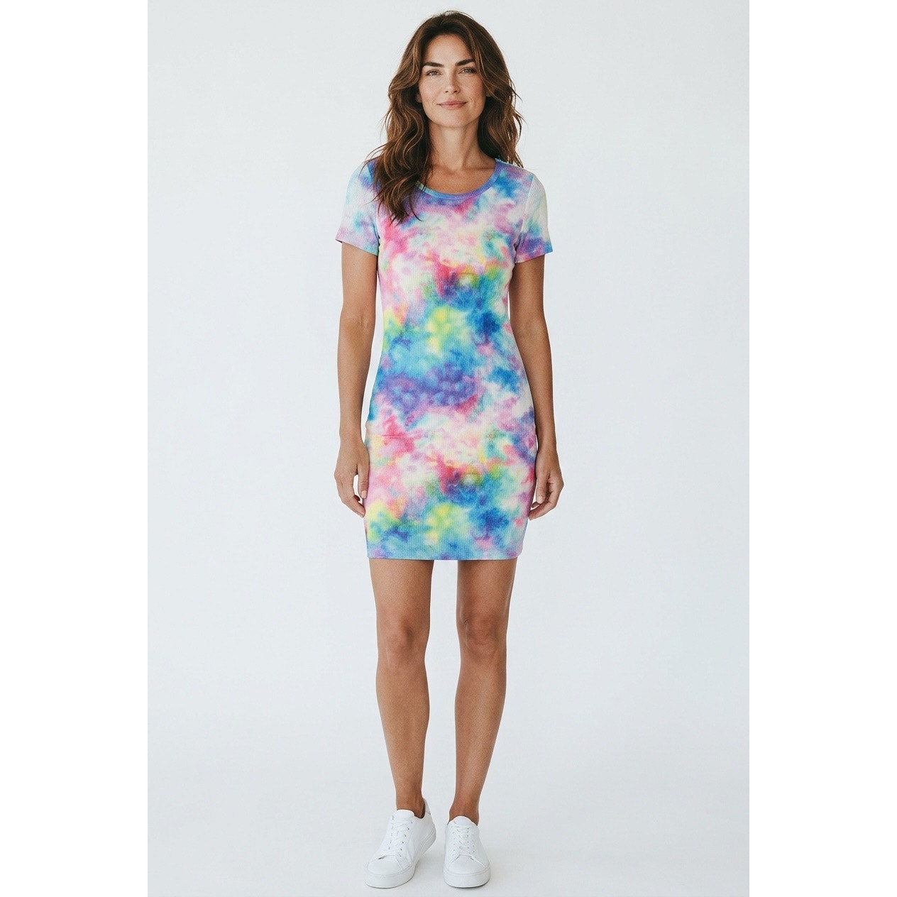 SHEIN multi-color tie-dye dress Size Medium