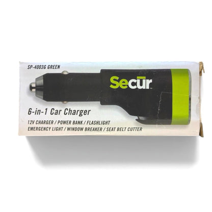 Secur 6-In-1 Car Charger
