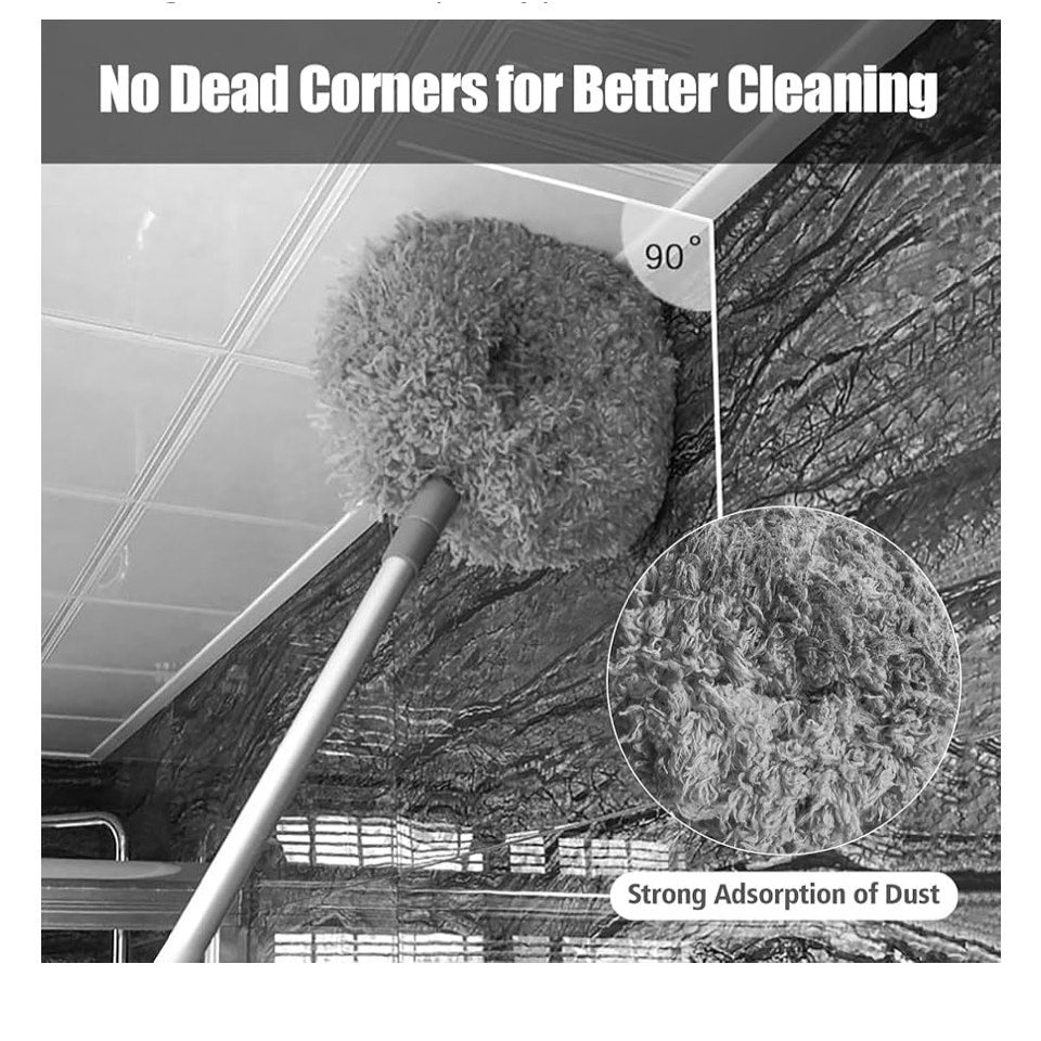 Ceiling Fan Cleaner Duster,Extra Long Dusters with Extension Pole 47 inch