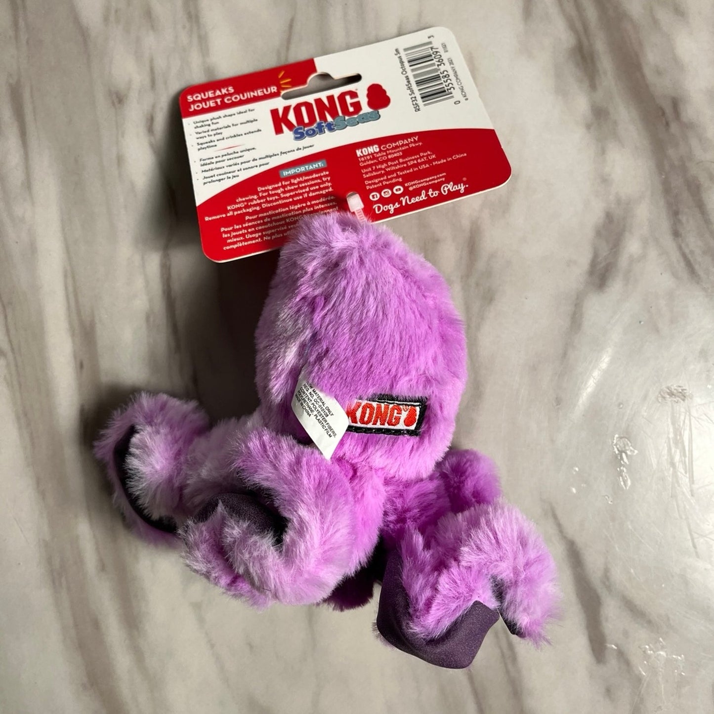 KONG SoftSeas Octopus Dog Toy, Small
KONG