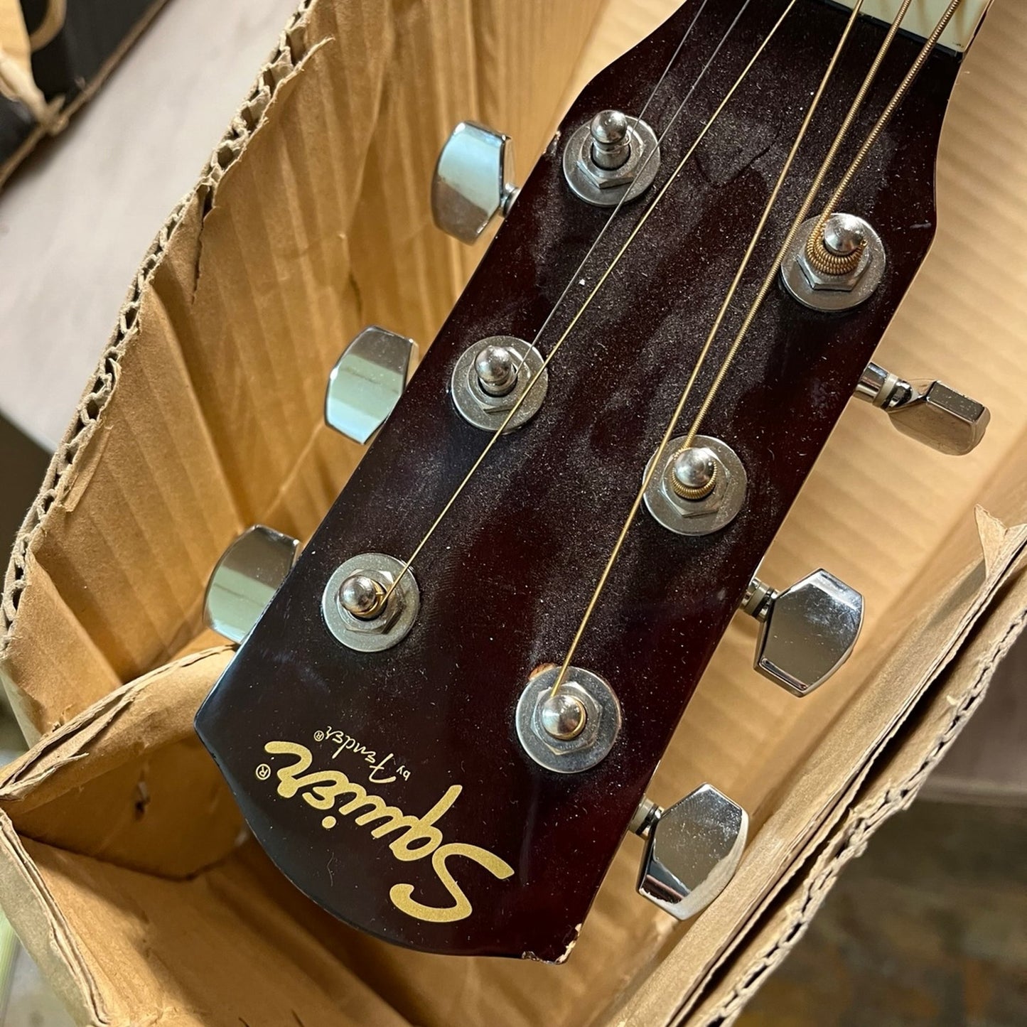 Jasmine S35 Dreadnought Acoustic Guitar, Satin Natural Finish