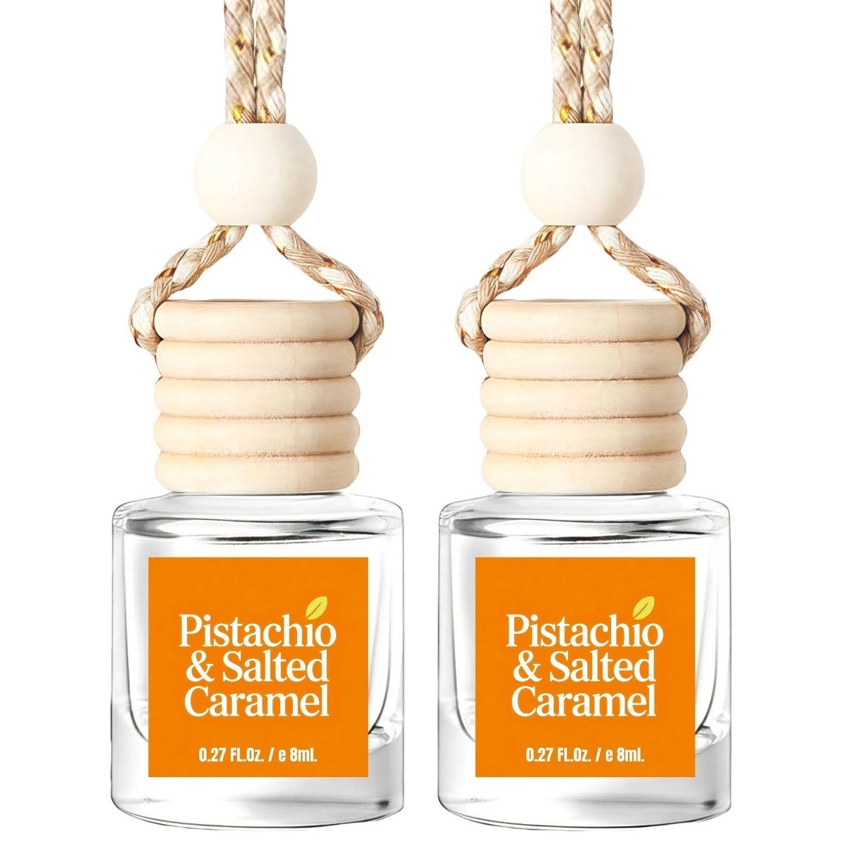 Hanging Car Air Fresheners 2-Pack, Long Lasting Perfume Essential Oil Diffuser