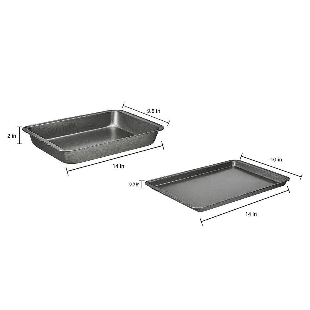 6-Piece Nonstick, Carbon Steel Oven Bakeware Baking Set