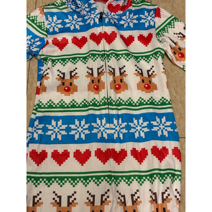 Christmas Pajamas 1 piece Size 4-5 Kids