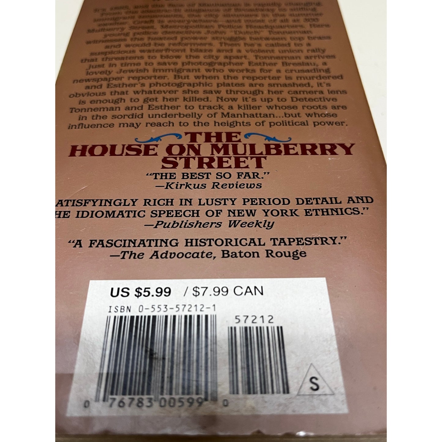 The House On Mulberry Street By Maan Meyers book