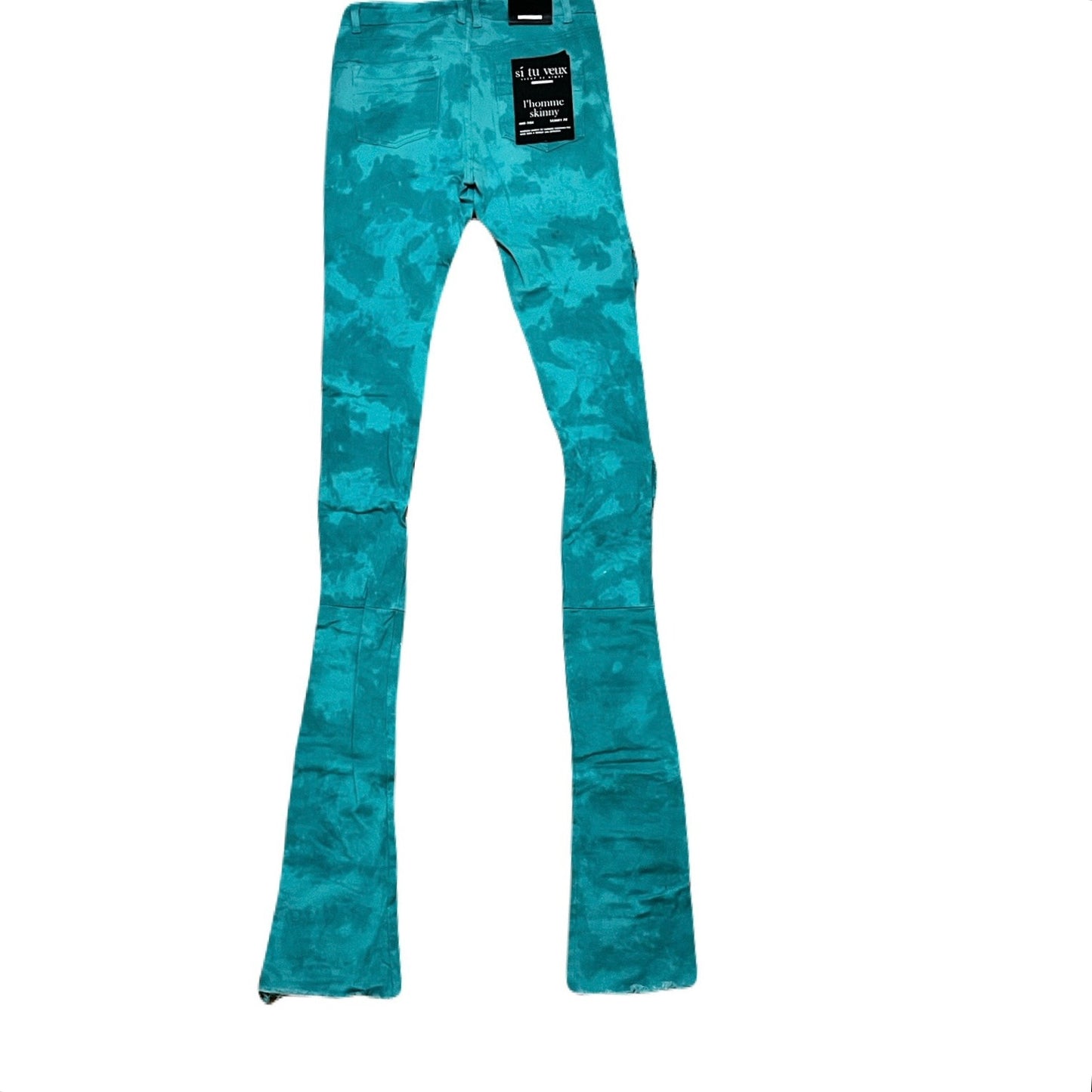 Si Tu Veux Superstack Mint Men’s Jean’s Size 36