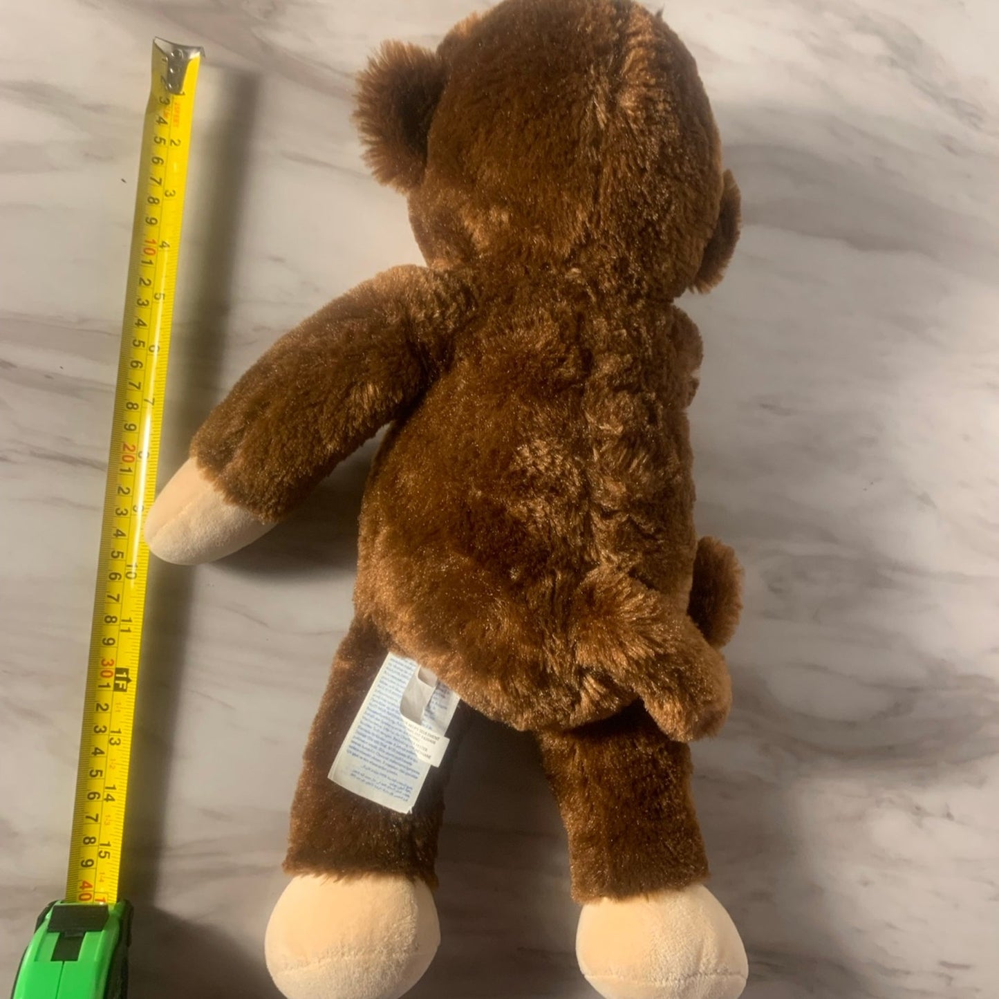 Build A Bear B.A.B Workshop Plush Brown & Tan Monkey 18" Stuffed Animal Toy GUC
