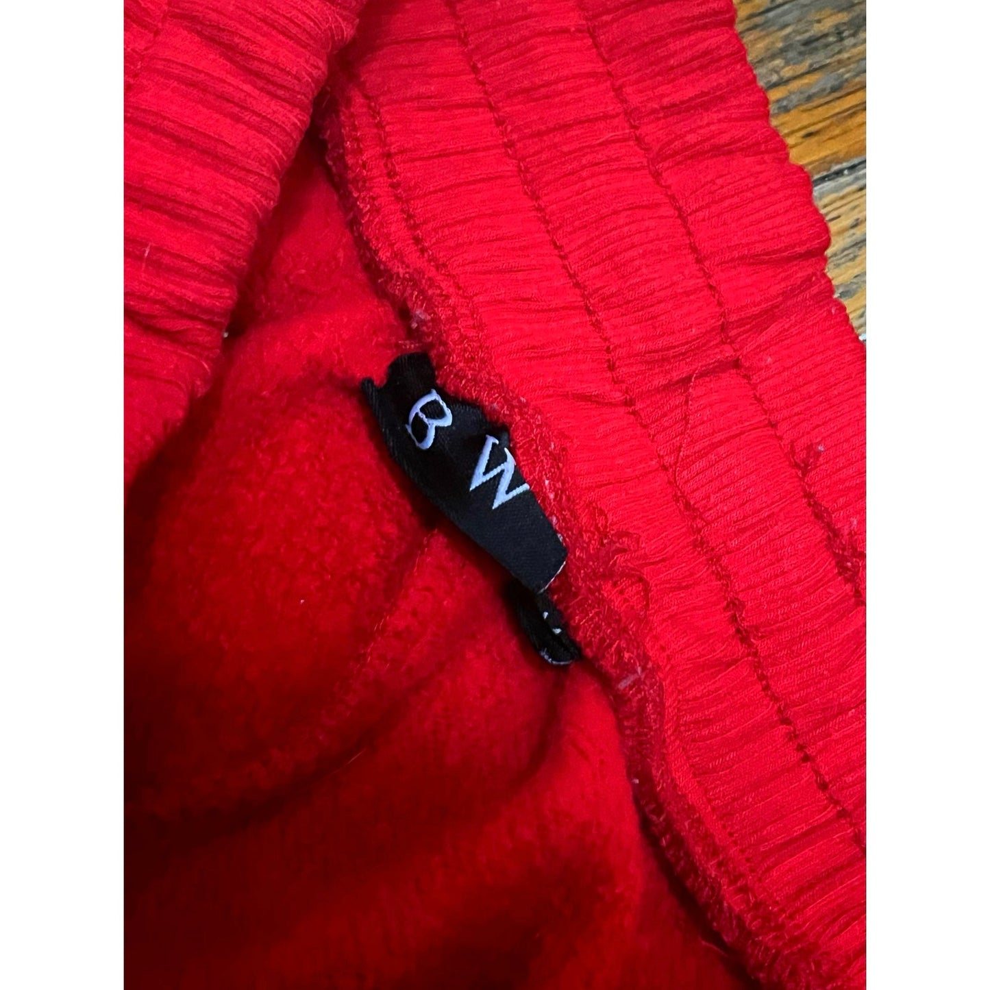 BW Men’s Red Sweat Pants Size Medium
