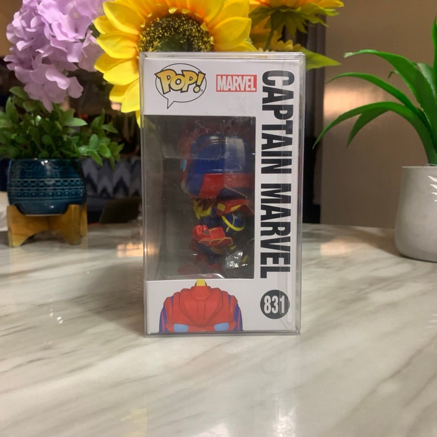 Funko Pop Captain Marvel #831 Marvel Avengers Mech Strike
