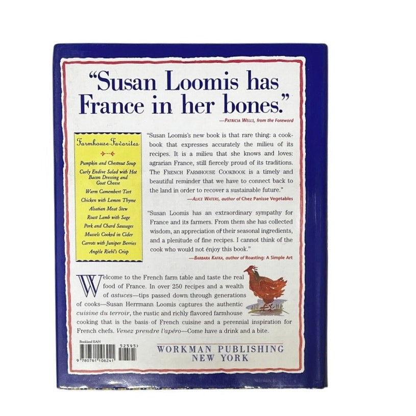 French Farmhouse Cookbook By Susan Herrmann Loomis Hardcover Book