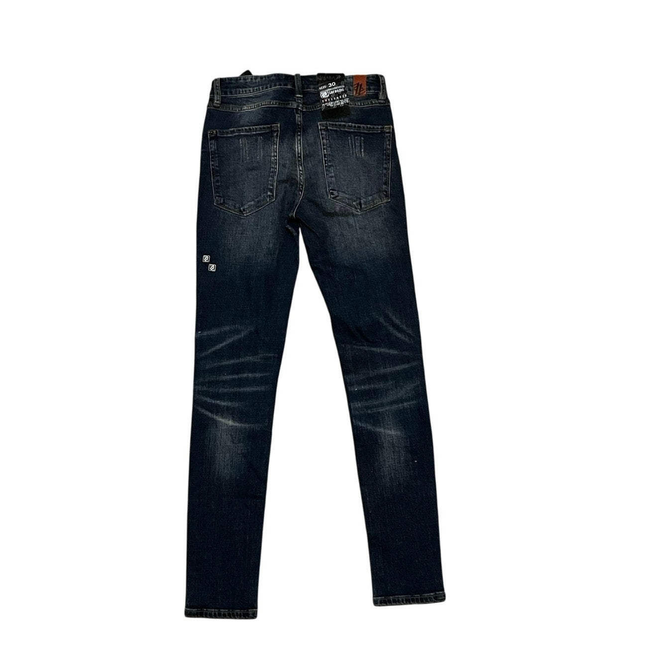 Shabaz Brothers Men’s Jean’s size 30 With Dark Blue pouches On The Legs