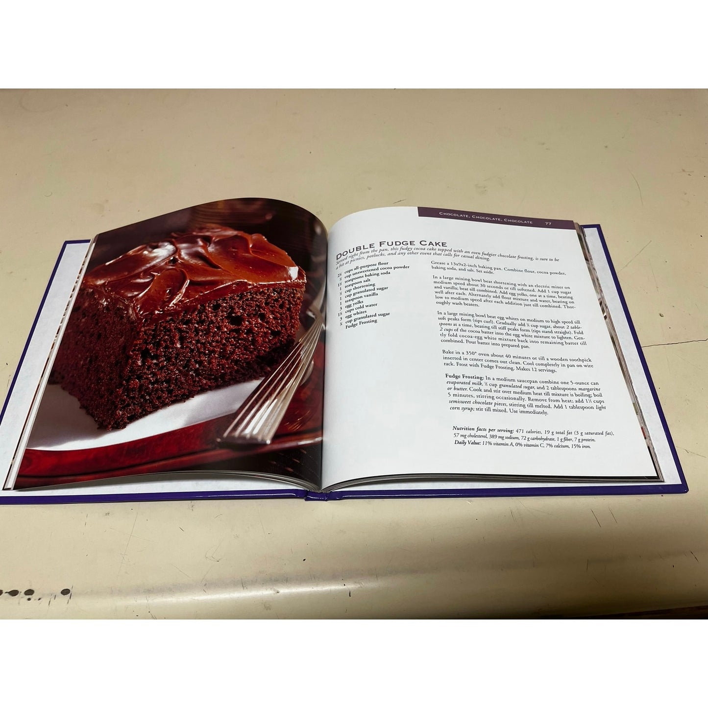 Vintage 1995 Better Homes And Gardens Cooking Cakes Cookbook Recipes Cook Book