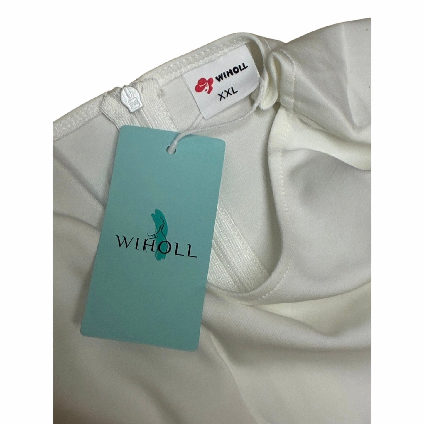 Wiholl White Women’s Dress Size XXL