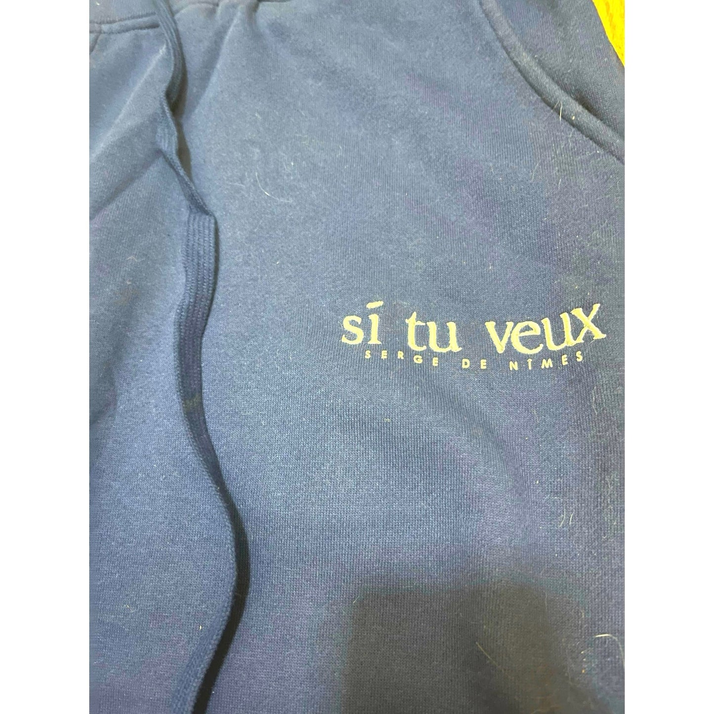 Si Tu Veux Blue Men’s Superstack Sweatpants