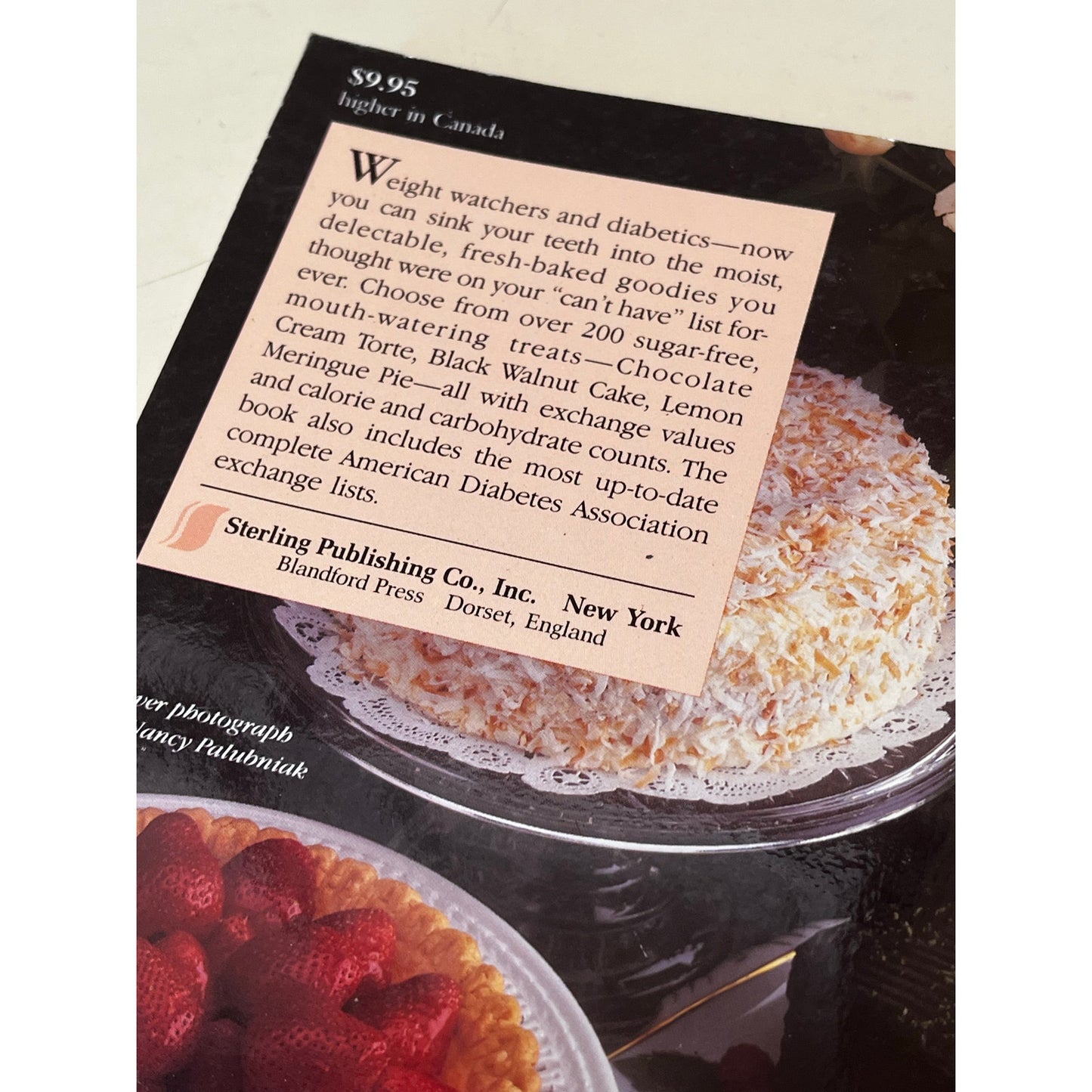 Diabetic cakes, pies & other scrumptious desserts