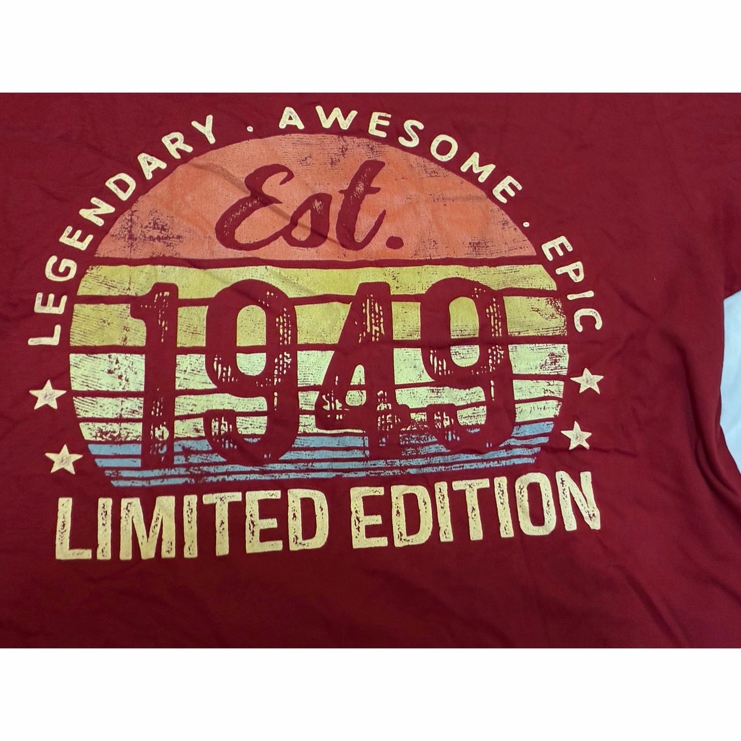Legendary Awesome Epic Limited Edition T-Shirt Size XL