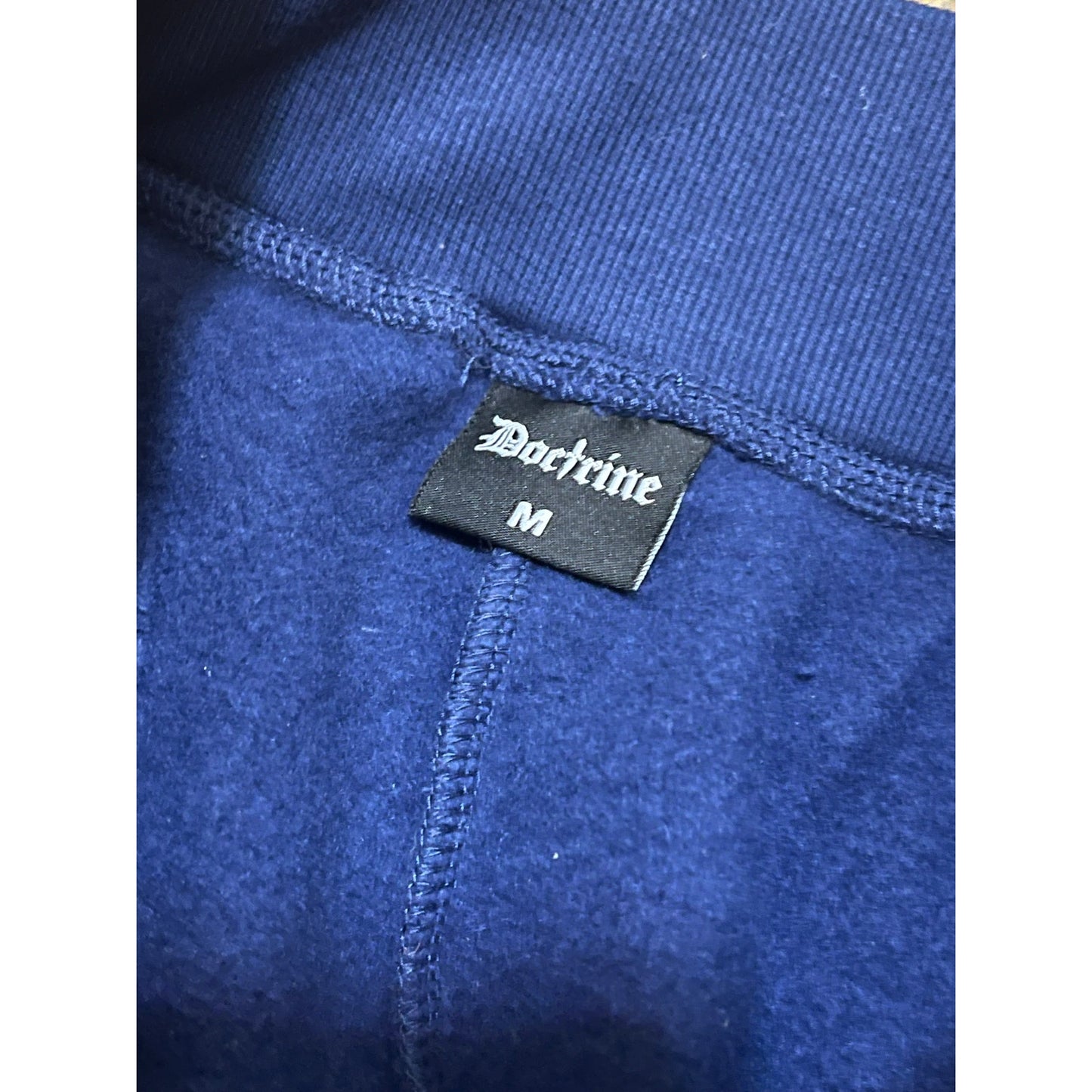 Doctrine Blue Men’s Superstack Sweatpants Size Medium